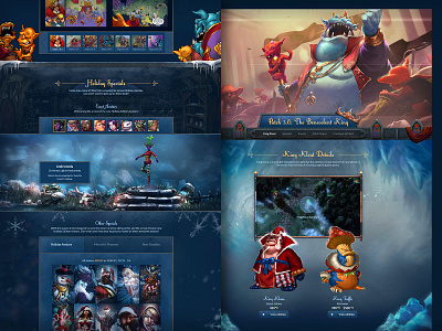 Winter Event Website - Heroes of Newerth