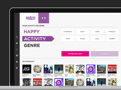 Astro design responsive web