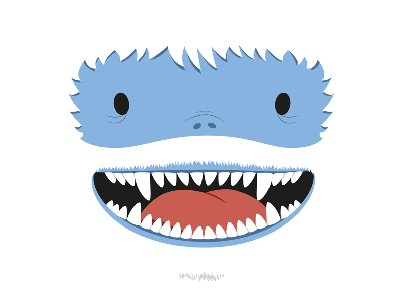 Abominable Snowman by dtcstudio - Dribbble