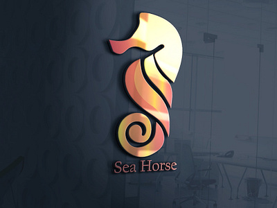 sea horse creative design design illustration vector