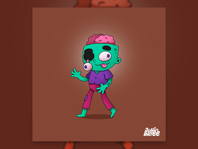 ZOMBIE art artwork character characterdesign concept art design digitalart digitalpainting halloween illustration illustrator monster vector