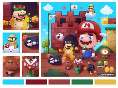 Mario Bros Fan art