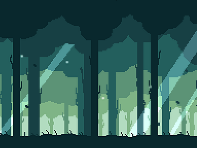 Some trees forest forested green landscape pixel pixel art pixel forest pixel tree pixels pixilated simple tree trees