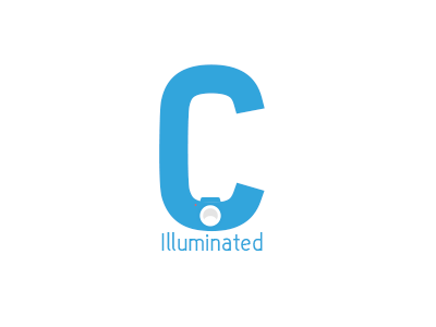 C. blue branding flat grey logo logotype minimalist red typo ui ux white