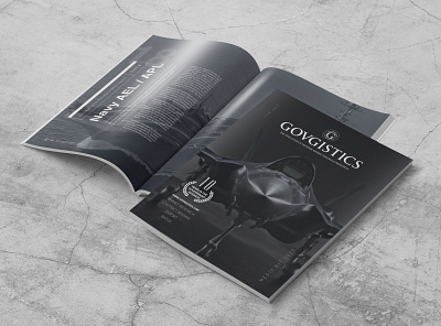 Govgistics_MediaKit_Cover cover cover art graphic design graphicdesign logodesign media kit