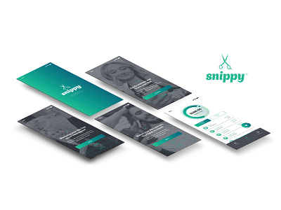 snippy branding graphic design logo ui