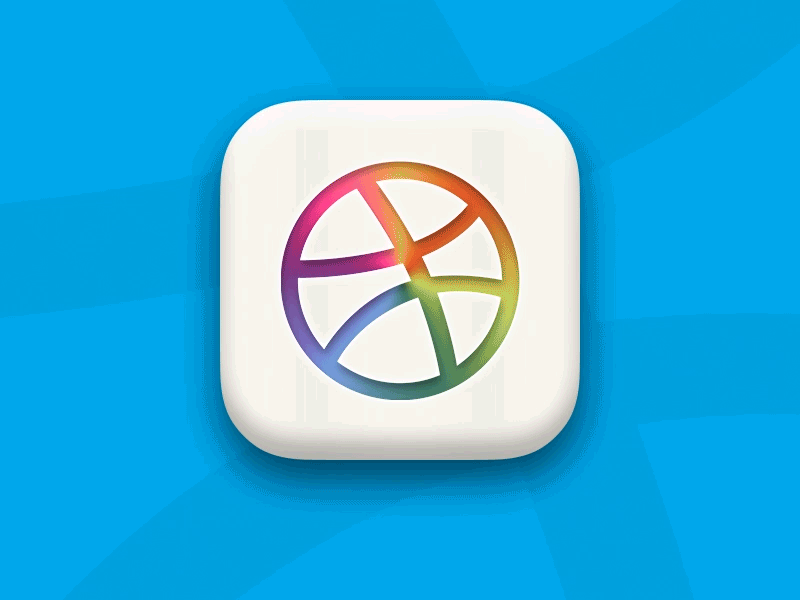 1 dribbble invite blink notification app icon invites dribbble invitation