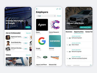 Careers Platform iOS App