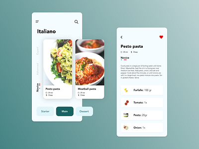 Recipe App UI