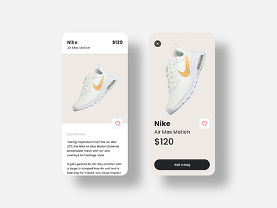 Buy Sneaker - Interaction Design