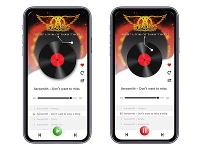 UI Design - Music Player iphone11 mockups musicplayer sketchapp uiuxdesign
