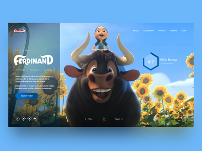 Concept for animated movie "Ferdinand" N2
