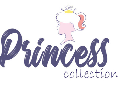 Princess Logo branding business coaching custom logo design illustration logo