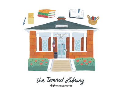 The Timrod books illustration library sketchy summerville