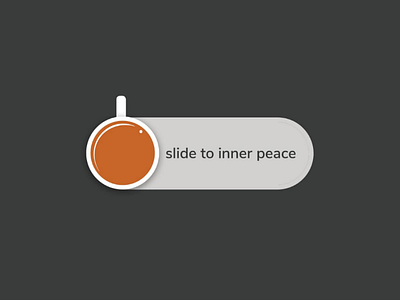 Slide to inner peace chai creative day design graphics international koni peace post