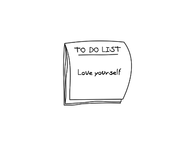 Love yourself art design graphics illustration koni line art love minimal minimalistic pro create self yourself