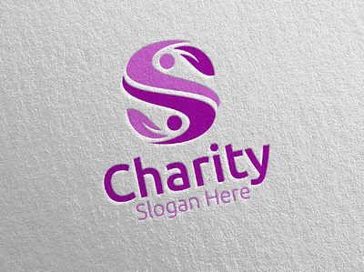 Charity logo creative creative logo logo logo design minimalist minimalist logo modern logo