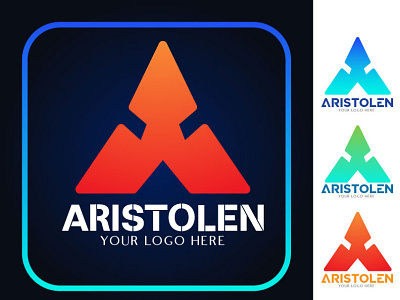 ARISTOLEN LOGO abstract logo aristolen logo creative creative logo logo design minimalist logo modern logo unique logo