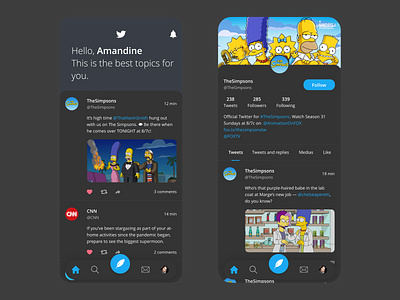 Twitter Feed Designs Themes Templates And Downloadable Graphic Elements On Dribbble
