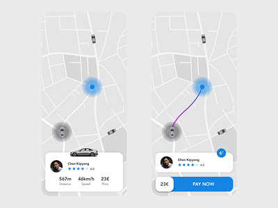 Taxi App adobe xd app app design beautiful car cars clean design map maps minimal prototype taxi taxi app taxi booking app taxi driver uber uber clone uber design ui