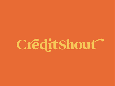 Credit Shout Branding branding branding design branding identity design jillstclair jillstclaircreative logo logodesign