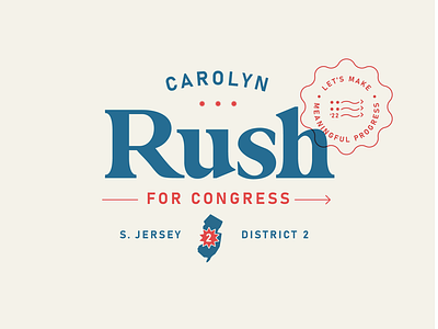 Carolyn Rush Campaign Branding