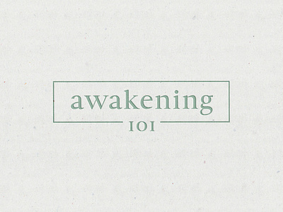 Awakening 101 Branding