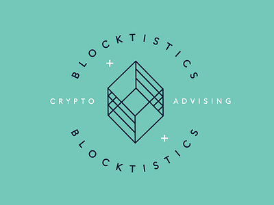 Blocktistics Logo Concept branding design logo