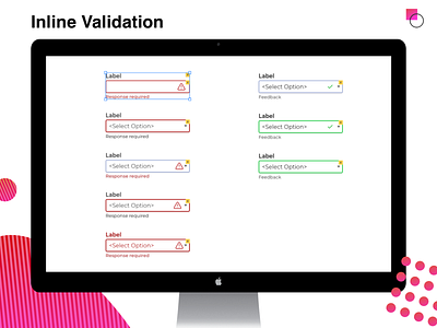 Inline Validation Post dropdown forms inline validation select select list ux validation