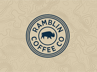 Ramblin Coffee Company Brand and Packaging brand brand design brand identity branding branding design coffee coffee bean design icon identity design logo logo design minimal mockup mockups packaging packaging design packaging mockup packagingdesign packagingpro