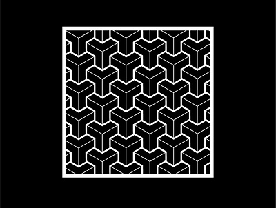 Day 04/30 2d 3d black and white illusion minimal minimalism minimalist pattern pattern a day pattern art pattern design patterns