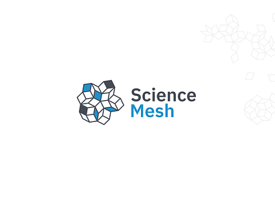 Science Mesh Logo branding cern computing mesh science