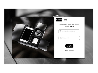 SmartMart branding figma web