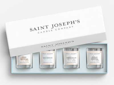 Saint Joseph's Candle Company Packaging