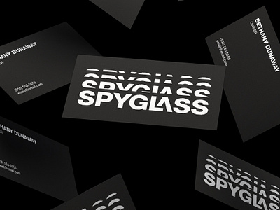 Spyglass Makeup Business Cards