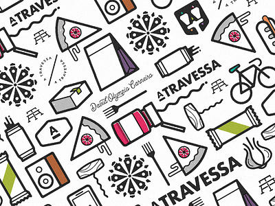 A Travessa Pattern illustration pattern vector