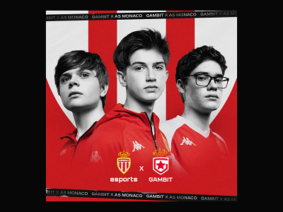 Gambit Esports X AS Monaco Partnership