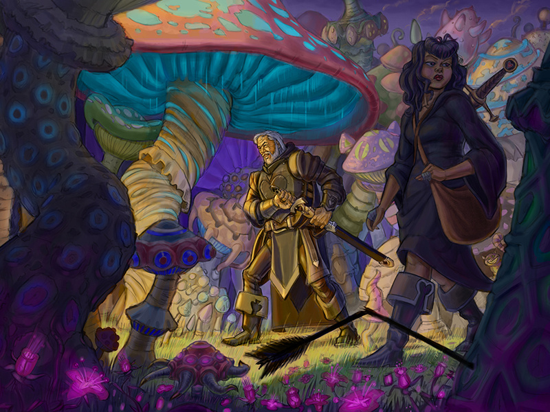 Queen of Hearts Illustration Series concept visual development young adult childrens book wonderland artwork character novel illustration fantasy