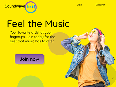 Soundwave concept minimalistic music newdesign streaming web design website