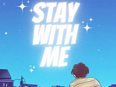 Stay with me - 90's anime theme IG content