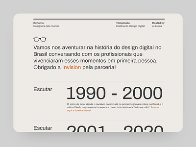 ExPatria Podcast - The History of the Digital Design in Brazil history podcast swiss style typography