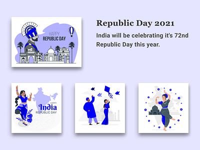 Republic Day 26 Jan 2021 26jan2021 app design design design app figma graphic design illustration productdesign proud indian republic day republicans web design