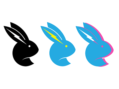 Twitchy Rabbit bunny mark rabbit thirtylogos