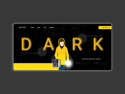 Dark Themed Website Design customwebsite darkseasons darkseries darkwebsite designing figma figmadesign illustration photoshop ui uidesign uidesignchallenge uidesigner uidesignpatterns uiux ux uxdesign webdesign websitedesign