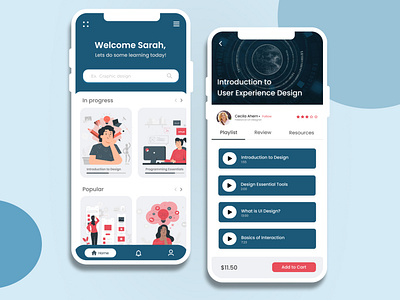 E-Learning App Design