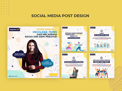 Template Post Design Social Media branding desaingrafis socialmediapost