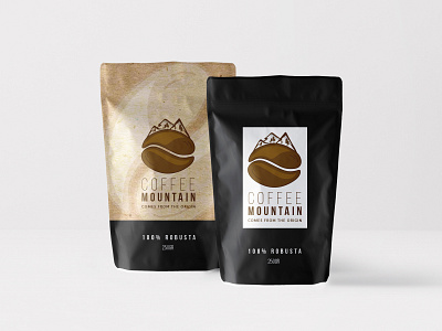 Coffee Bean Product - Packaging Design adobe illustrator brand design branding coffee coffee bean design graphic design illustration logo logo design packaging packaging design