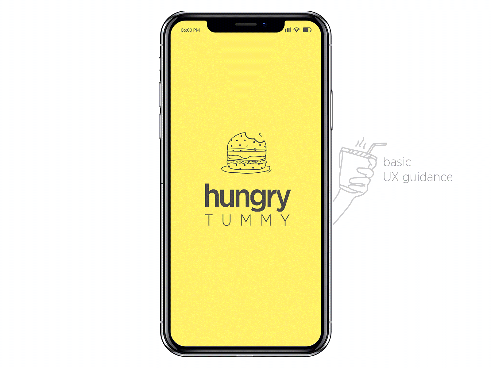 Hungry Tummy - A Food Delivery App (basic ux guidance)
