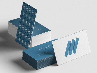 Piatti Business Cards branding businesscard corporate identity logo pattern design