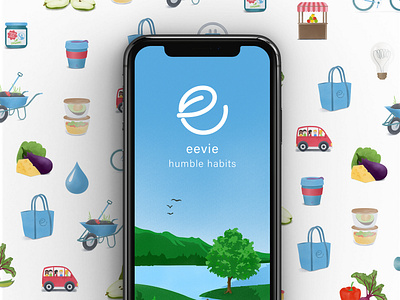 Eevie App Illusstrations